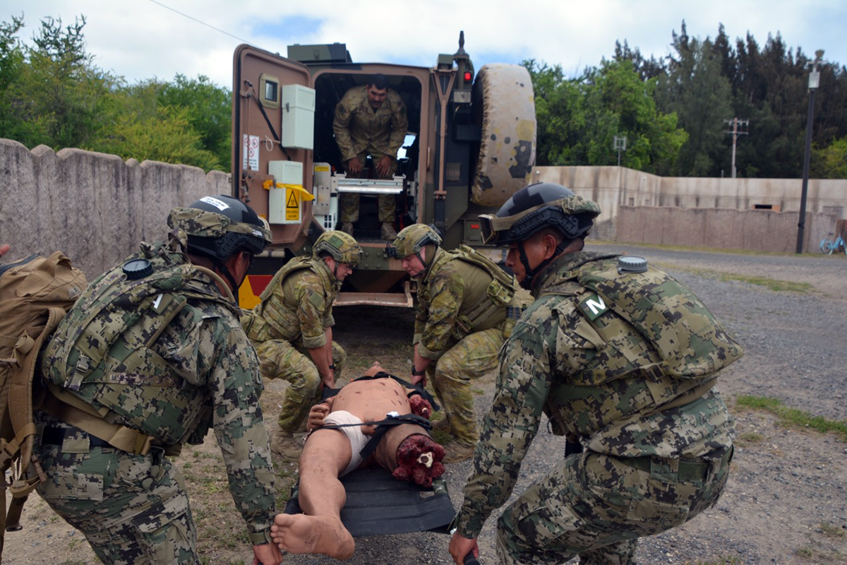 La Armada de Mxico en su participacin en el ejercicio multinacional RIMPAC 2022.